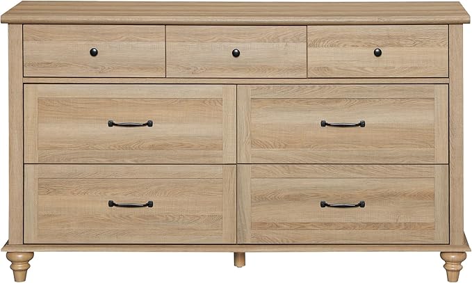 WAMPAT Farmhouse 7 Drawers Dresser - Image 9