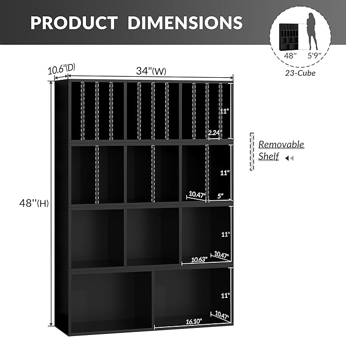 IOTXY DIY Modular Cube Bookcase - Image 3