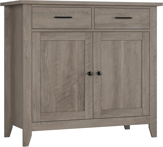 HORSTORS Kitchen Storage Cabinet, Modern Farmhouse Buffet Cabinet by HORSTORS