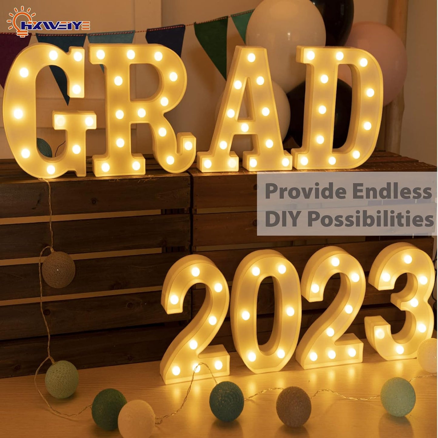 HXWEIYE Light Up Numbers-0, LED Marquee Number Lights Sign 26 Alphabet and 10 Number for Party Bar Birthday, Light Up Letters Battery Powered Warm White Christmas Decoration Numbers Lights