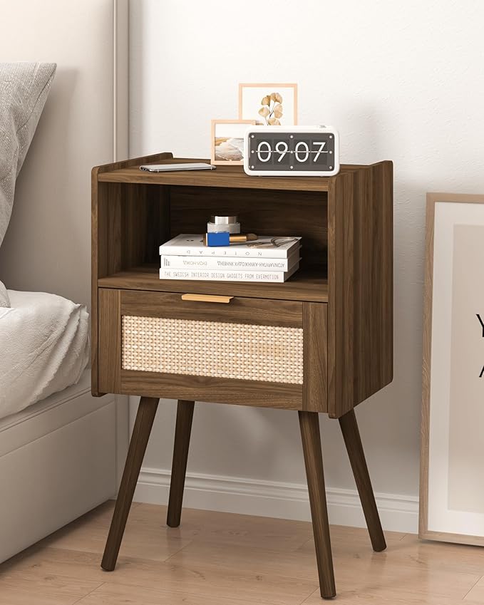 Veegle Nightstand, Modern Bedside Table by Unknown