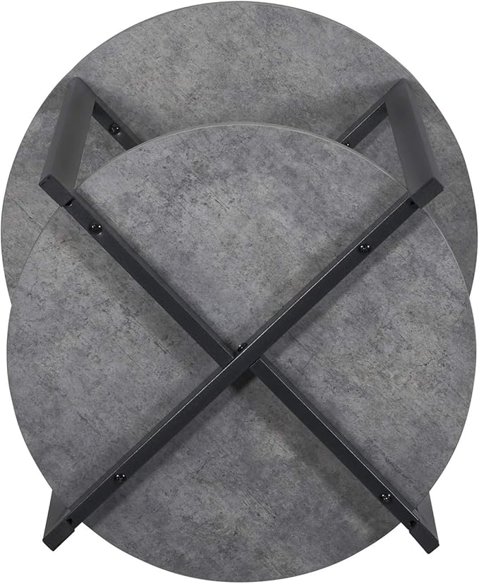 Household Essentials Jamestown Round Side End Table - Image 12