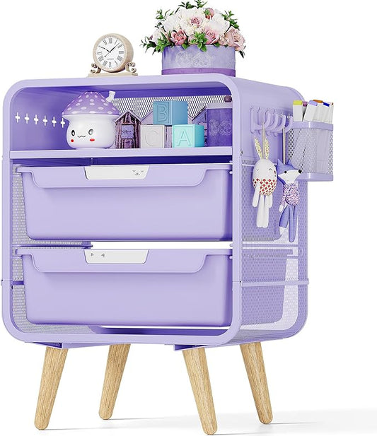 SYKIARIOL Kids Nightstand, Girls Bedside Table, Night Side Table, Kids Night by SYKIARIOL