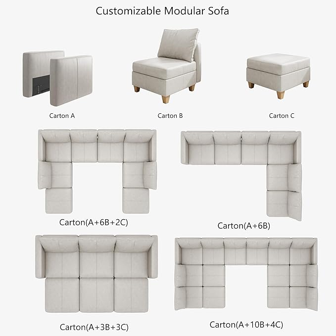 EASE MOOSE Middle Module Seat for Modular Sofa - Image 8
