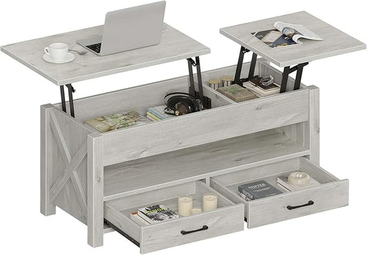 Seventable Coffee Table, 39.3" Lift Top Coffee Table by Seventable