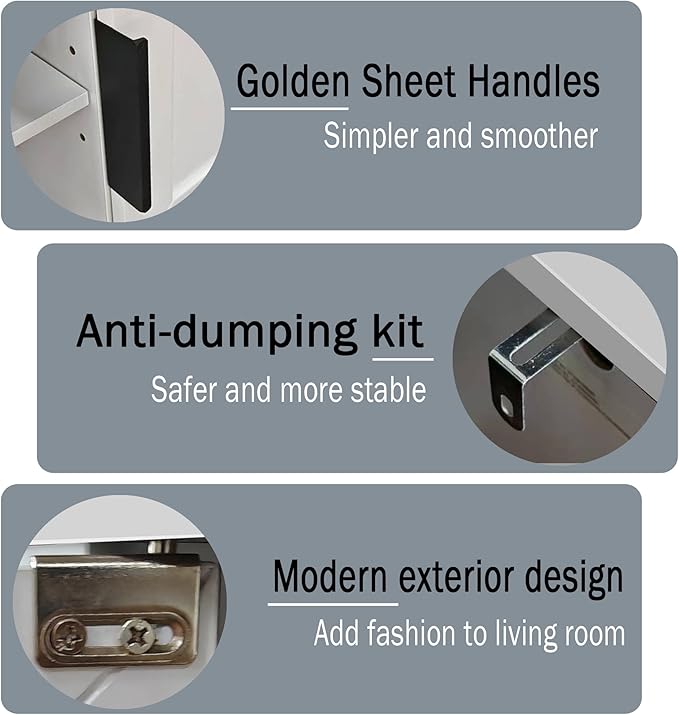 TaoHFE White Console Table - Image 9