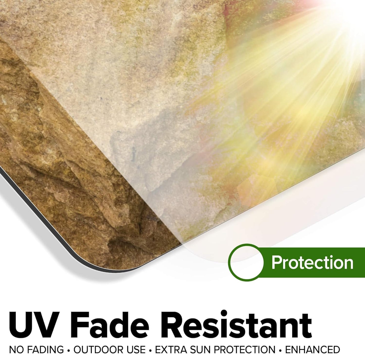 Custom Sign, Custom Street Sign, 11 Font Colors, 13 Font Styles, 4 Hole Options, 22 Sizes, 36x36 Inches, Rust Free DiBound, Fade Resistant, Made in USA by My Sign Center (Stone)