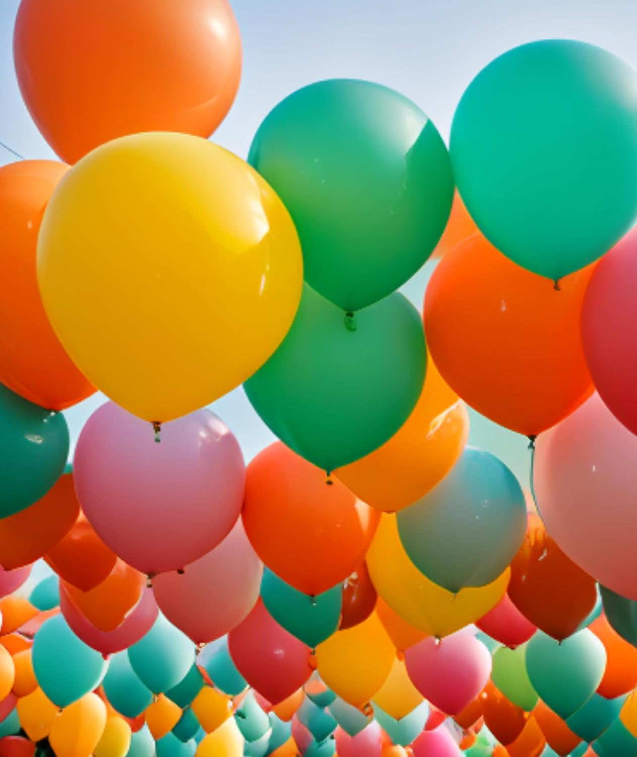 35 Pack Giant Balloons 36 Inch 17 Kinds Colors Latex Colorful Party Big Balloon Bulk for Various Party Events Decorations