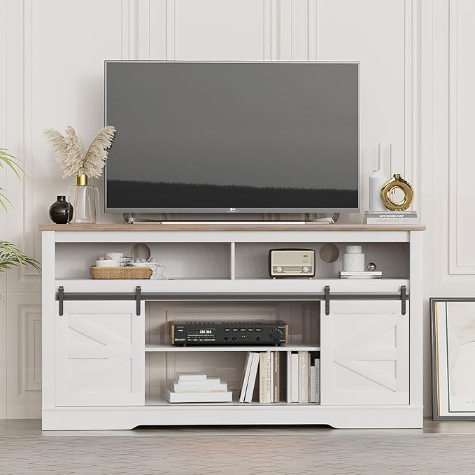 YESHOMY Fireplace TV Stand for Television up to 65+ Inch - Image 4