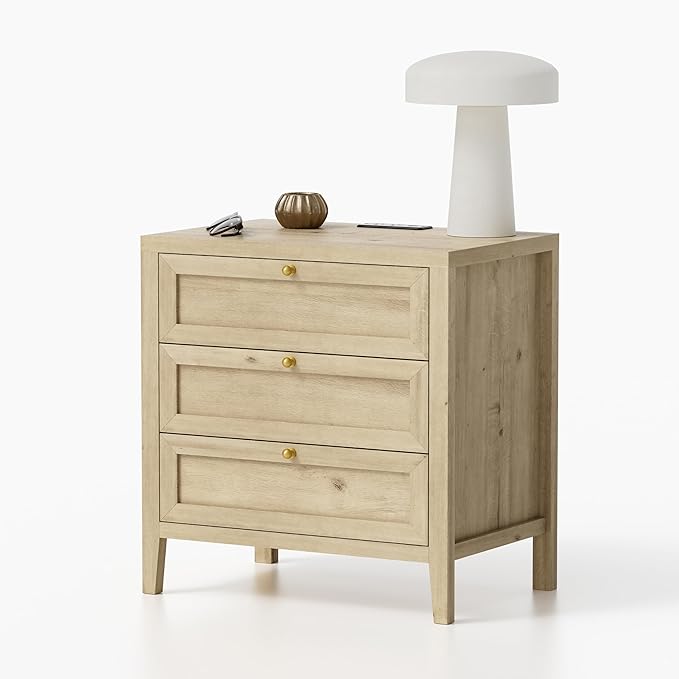 EYYTHUNG Farmhouse Night Stand - Image 7