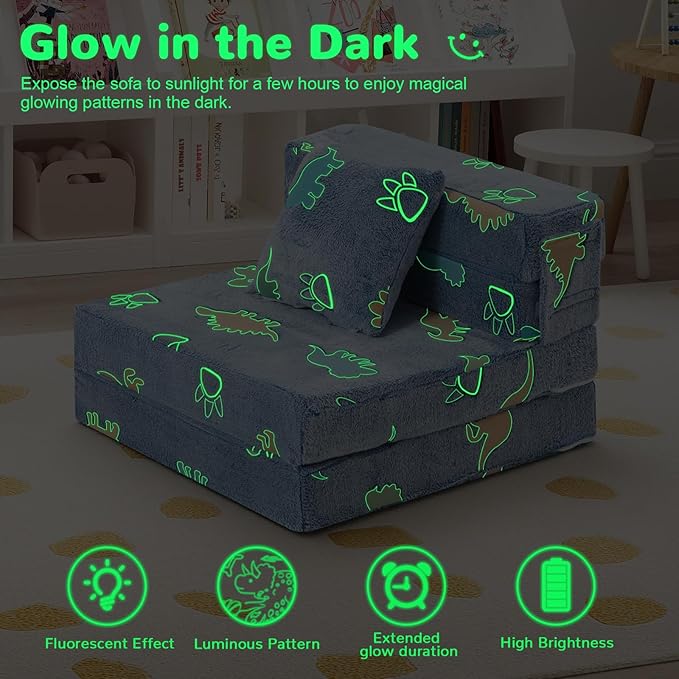 MeMoreCool Foldable Futon Chair Bed - Image 8