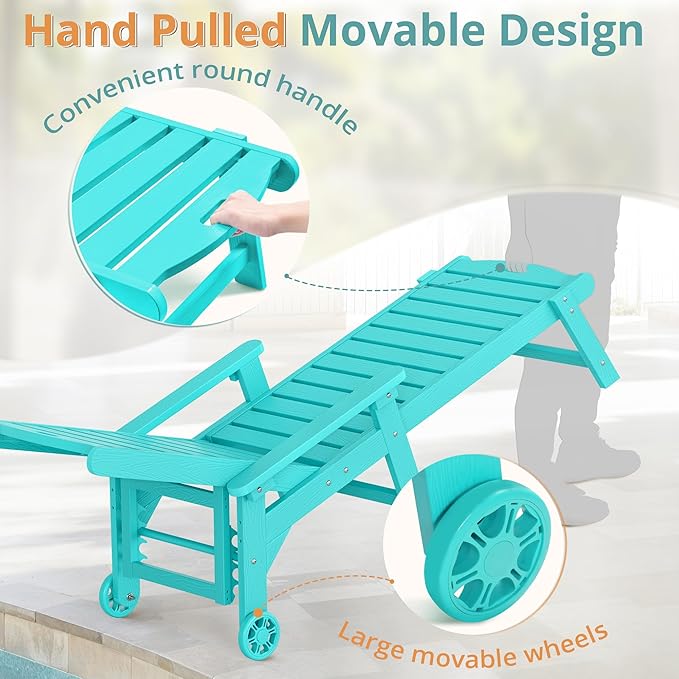LUE BONA Outdoor Lounge Chair Set - Image 5