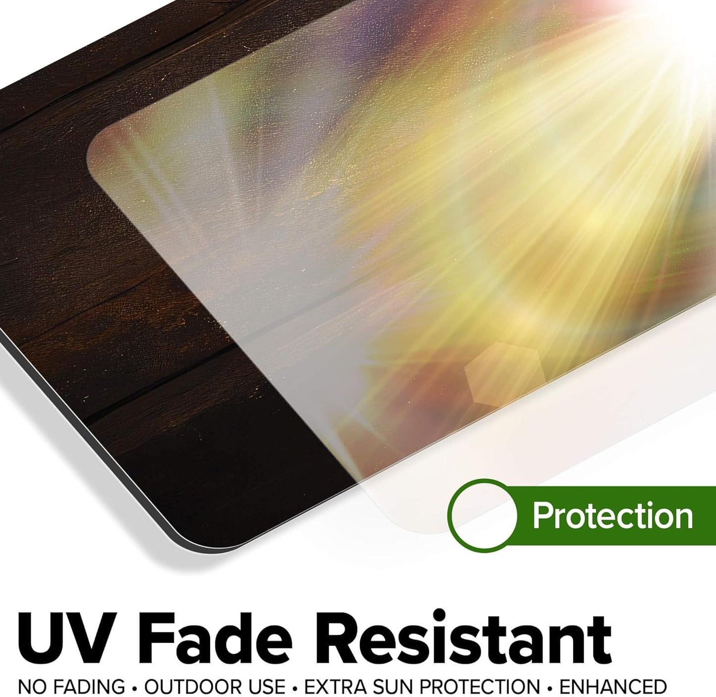 Custom Sign, Custom Street Sign, 11 Font Colors, 13 Font Styles, 4 Hole Options, 22 Sizes, 6x36 Inches, Rust Free DiBound, Fade Resistant, Made in USA by My Sign Center (Vintage Wood)