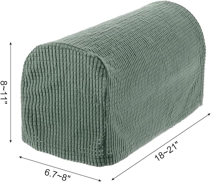 uxcell Stretch Armrest Covers Armchair Anti-Slip - Image 2