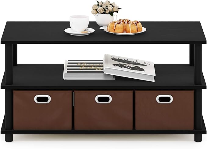 FURINNO Turn-N-Tube Coffee Table, 31.22D x 15.5W x 15.8H in - Image 4