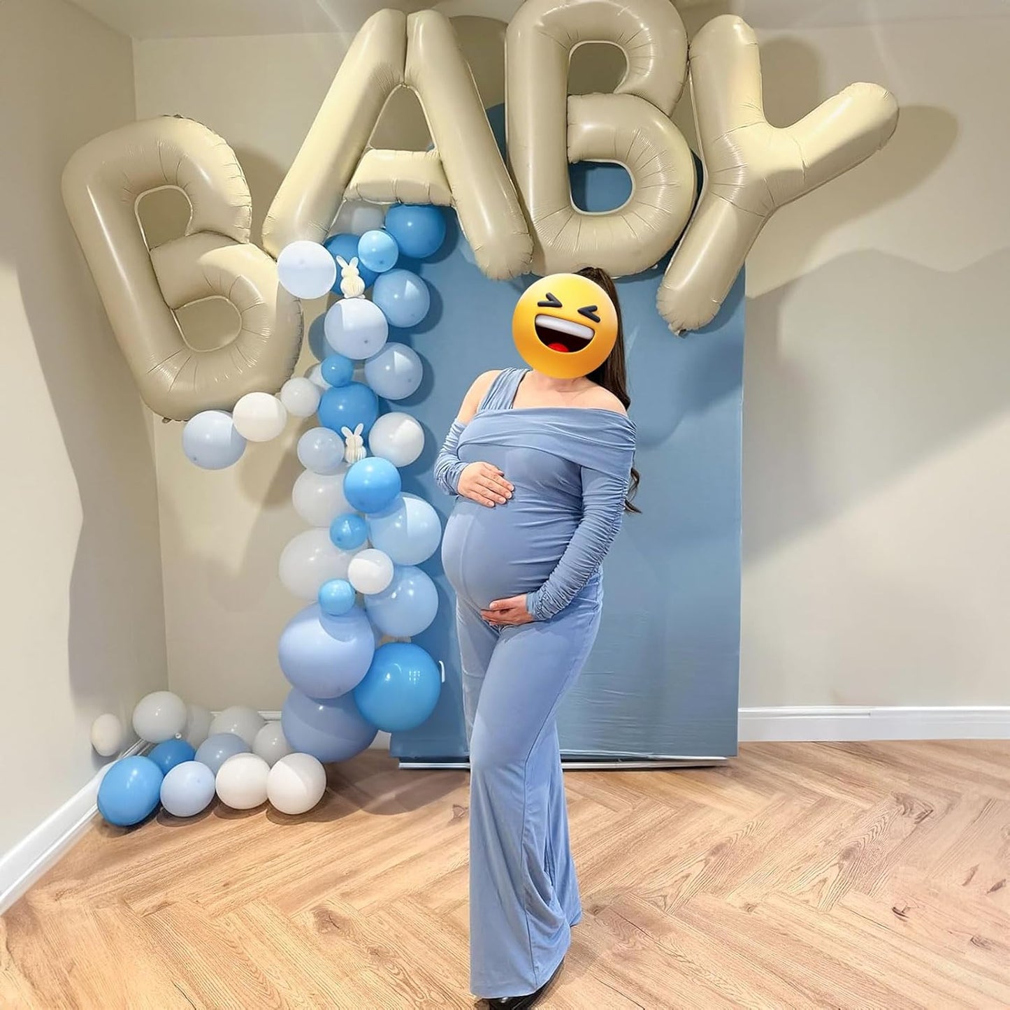 40 Inch Letter Balloons Z, Big Custom A-Z Alphabet Foil Name Balloon Cream White, Self Inflating Beige Customize Helium Balloon Letters Z for Women Girls Birthday Bride Baby Shower Party Decorations