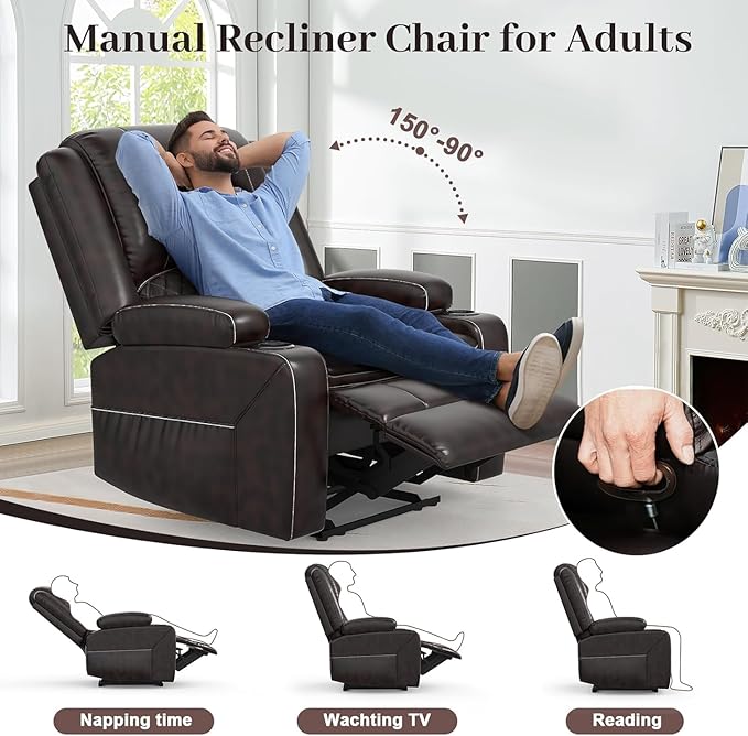 Yolsali 3 Seater Recliner Sofa Set - Image 4