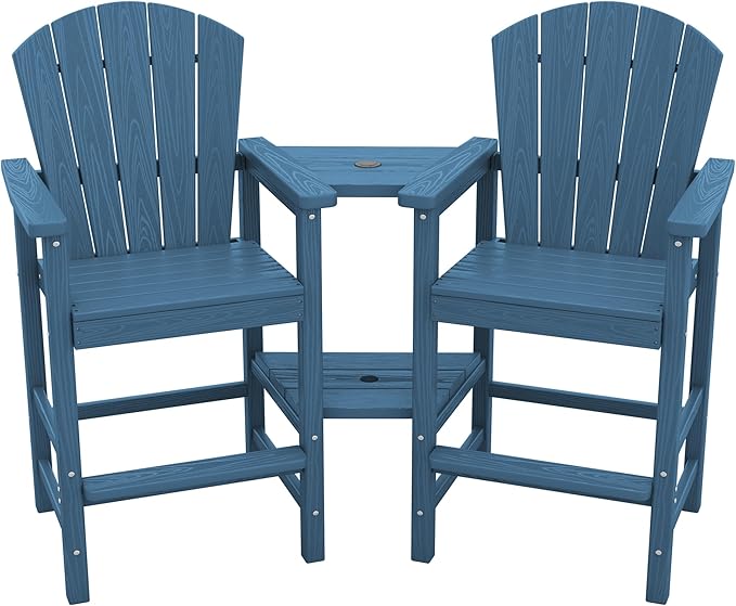 SERWALL Tall Adirondack Chairs Set of 2 by SERWALL