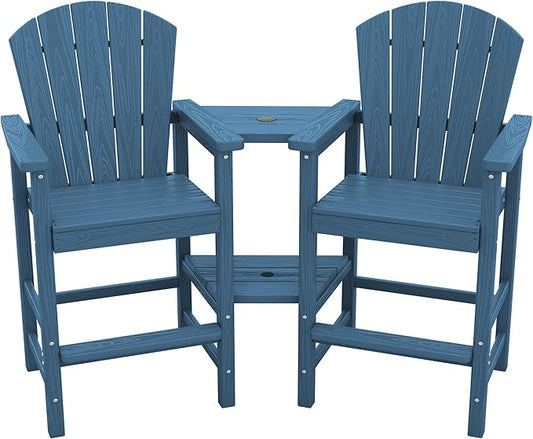 SERWALL Tall Adirondack Chairs Set of 2 by SERWALL