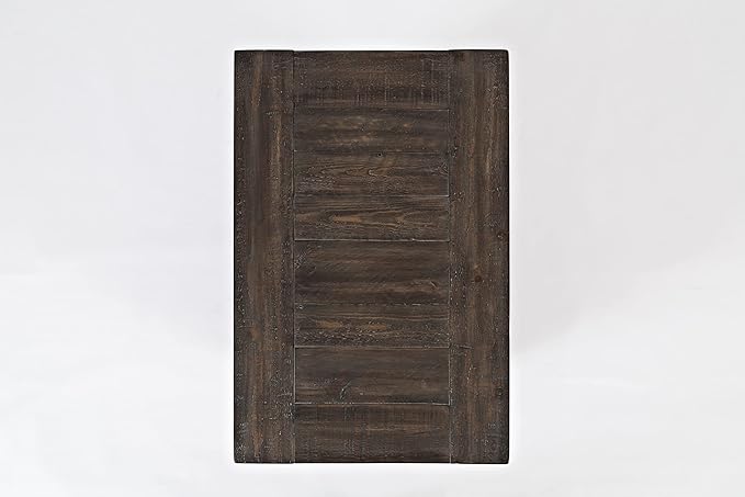 Jofran Madison County Pine Reclaimed Chairside End Table, Barnwood Brown - Image 13