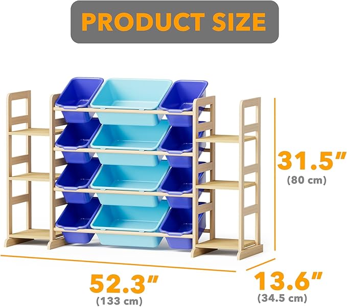 SpaceAid Toy Storage Organizer - Image 2