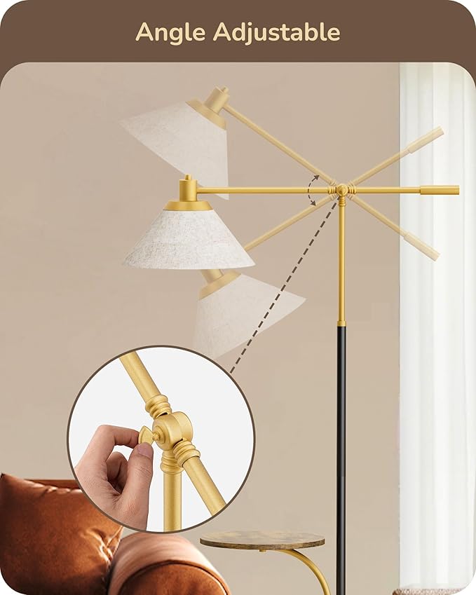 EDISHINE 68" Arc Floor Lamp - Image 2