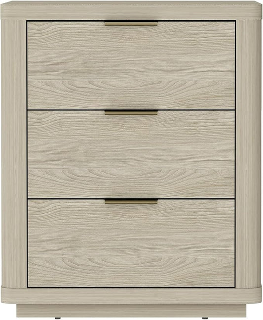 Eco-Friendly Nightstand in Natural Wood by Unknown