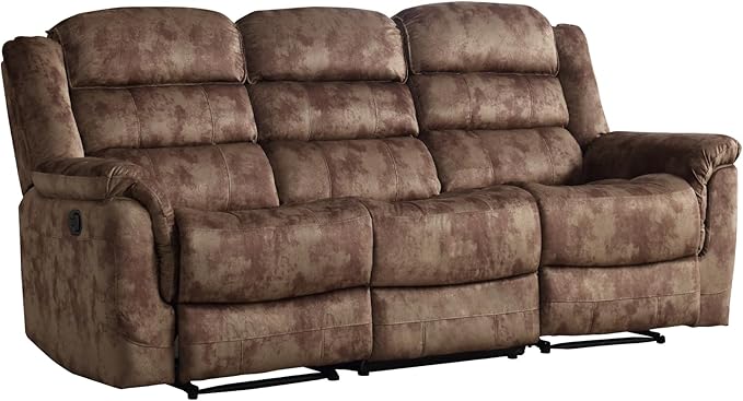 EBELLO Reclining Sofa for Living Room, Extra Wide Modern Overstuffed 3 Seat - Image 8