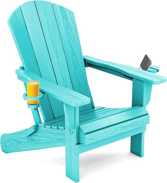 SERWALL Adirondack Chair with Cup Holders by SERWALL