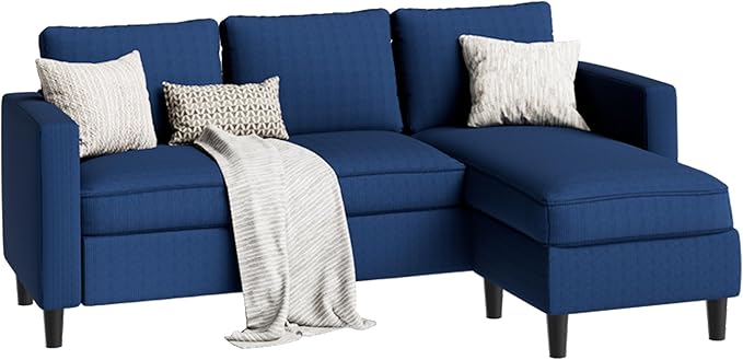 SUNLEI 73.6" Modular Sectional Sofa, Comfy Cloud Couch - Image 6