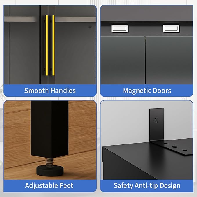 6-Tier Glass Display Cabinet - Image 5