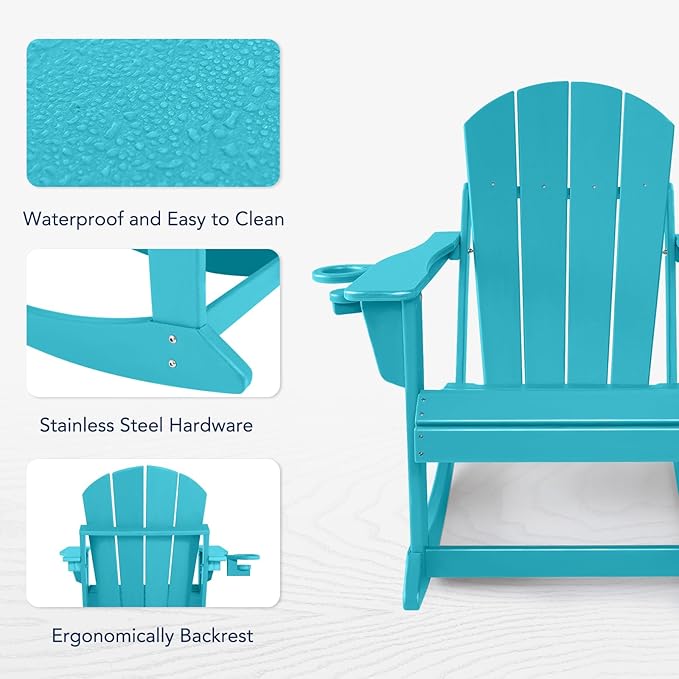 Plastic Adirondack Chair - Image 7