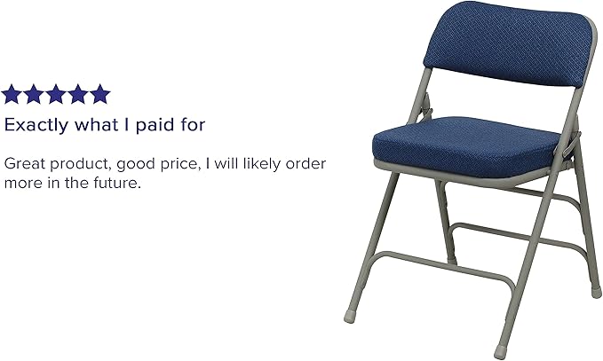 Flash Furniture Hercules Series Metal Folding Chairs - Image 6