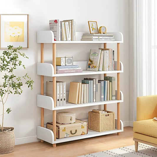 OSCHF 4-Tier Wooden Open Bookcase by OSCHF
