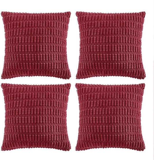 Fancy Homi 4 Packs Decorative Throw Pillow Covers by Fancy+Homi