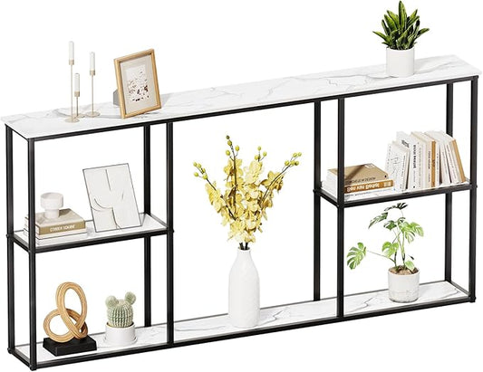 WOHOMO Console Table, Small Modern Entryway Table by WOHOMO