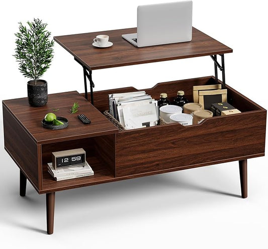 OLIXIS Wood Lift Top Coffee Table by OLIXIS
