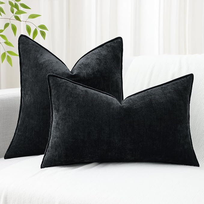decorUhome Summer Couch Euro Sham Throw Pillow Covers 26x26 Set of 2, - Image 5