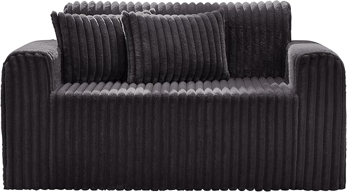 Hobestluk Couch Sofa 2-Seater Foam Sofa Loveseat - Image 8