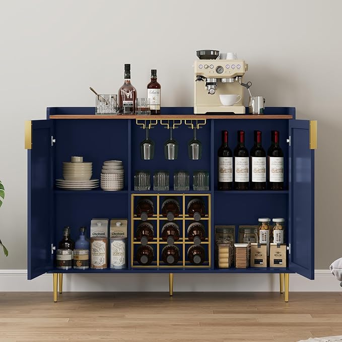 ARTPOWER 48" Wine Bar Cabinet - Image 3