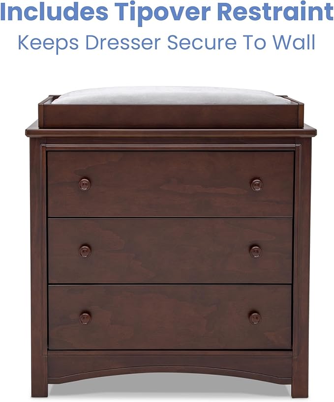 Delta Children Perry 3 Drawer Dresser - Image 8