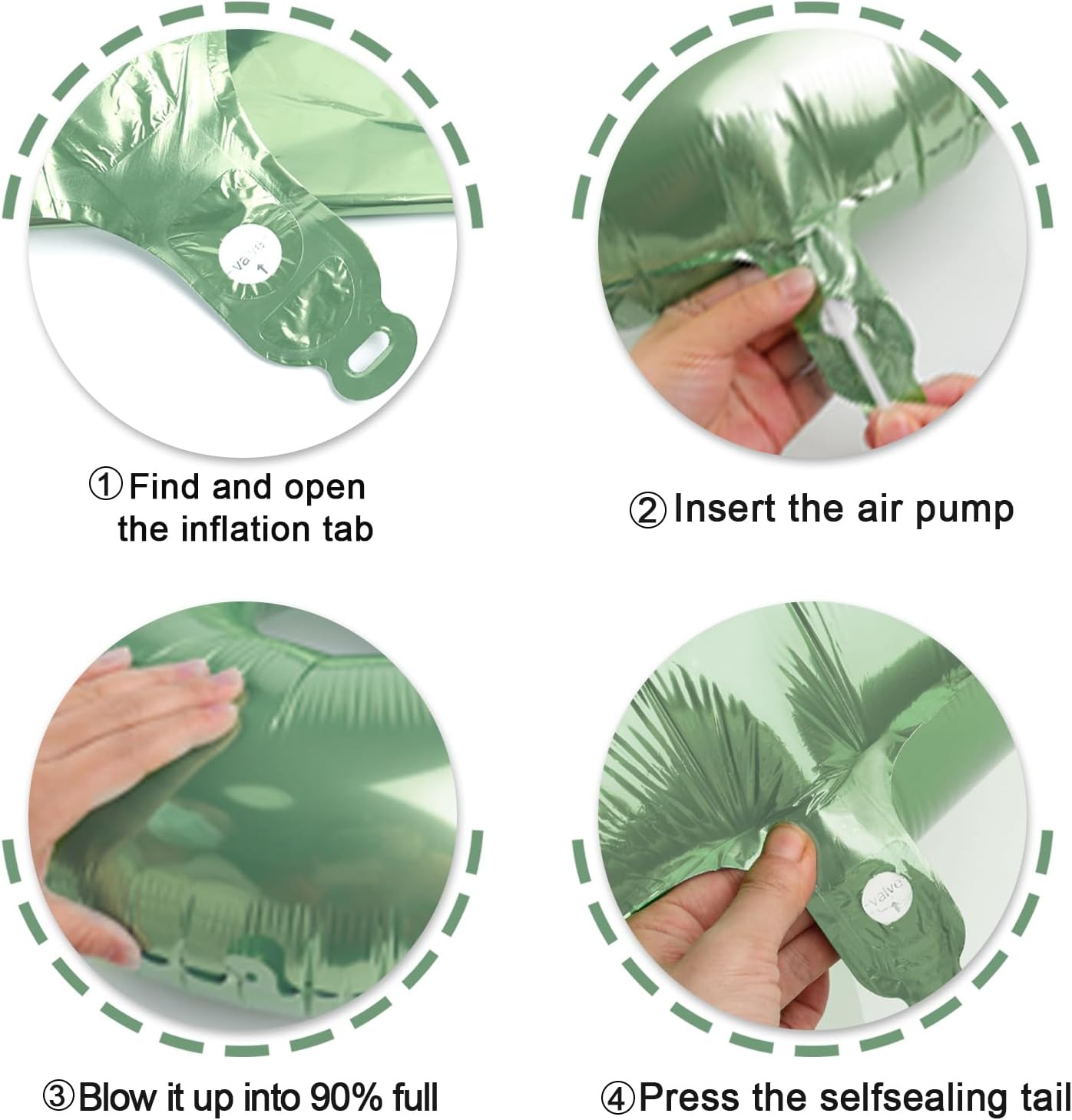 40 Inch Sage Green Mylar Foil Number 6 Birthday Balloon, Digital Balloons for 6 16 Boy Girl Party Decorations Supplies,Oliver Green Big Helium Balloon Numbers for 26 36 46 60 Men Women Anniversary