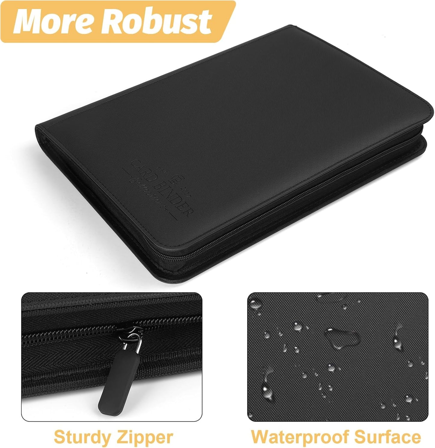 Trading Card Binder, Card Collection Binder Album Folder with 540 Side Loading Pockets, 9 Pocket Trading Card Album Folder for TGC,MTG, Baseball Cards, Yugioh