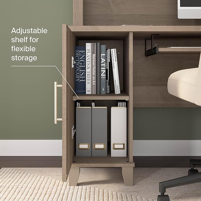 Bush Home 60-Inch L-Shaped Desk - Image 5