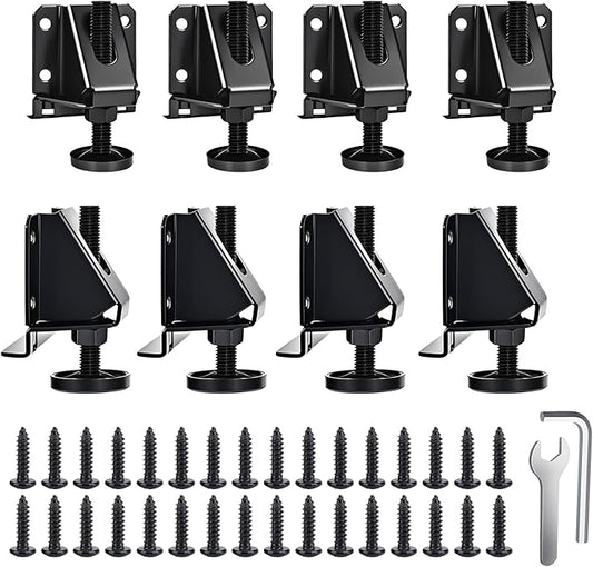 Heavy Duty Leveling Feet, 8 Pack Adjustable Furniture Levelers by Celuisiva