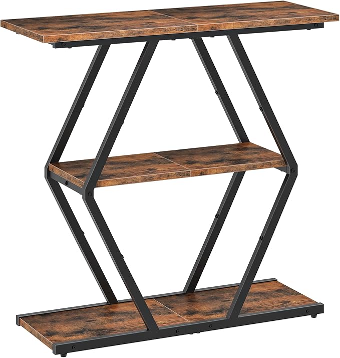 CHOEZON 3-Tier Console Table, Entryway Table, Sofa Table - Image 9