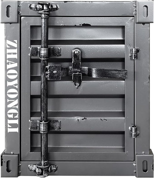 ZHAOYONGLI-End Tables Industrial Nightstand Table, Old by ZHAOYONGLI-EndTables