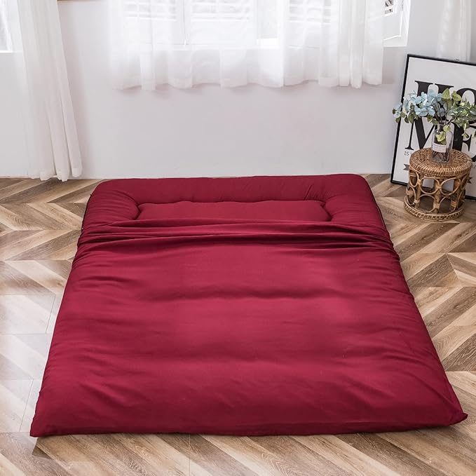 MAXYOYO Japanese Floor Mattress Futon Mattress Thicken Tatami Mat Sleeping Pad - Image 6