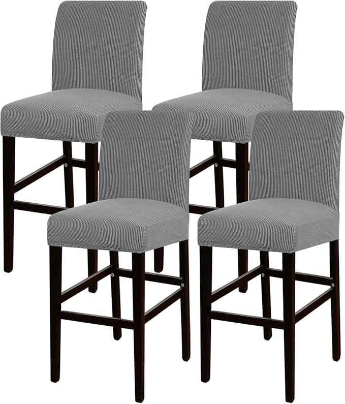 Turquoize Stretch Bar Stool Cover Counter Stool Pub Chair Slipcover by Turquoize