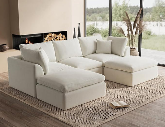 ohllob 110" Cloud Sectional Couches by Ohllob